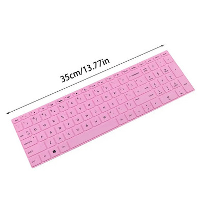 15.6 Silikoonist eemaldatavad värvilised klaviatuuri kaitsekatted Veekindlad tolmukindlad klaviatuurikaitse kleebiskile 15-CC707TX jaoks