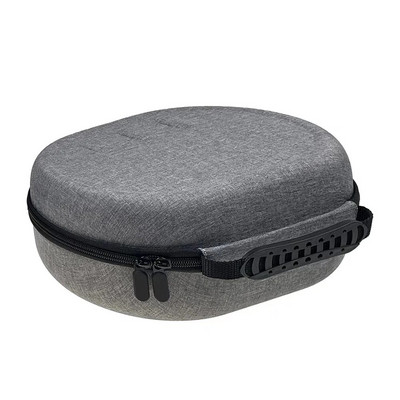 Veltinio nešiojimo dėklo krepšys, apsaugantis nuo įbrėžimų, apimantis Len dangčio kietą apvalkalą su tinklelio kišenės pertvara, skirta Meta Quest 3 VR priedams
