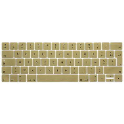 ES prancūzų kalba AZERTY klaviatūros dangtelis skirtas Macbook NEW Pro 13 15 TOUCHBAR 2016 2018 Modeliai A1706 A1707 A1989 A1990 A2159