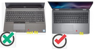 Силикон за лаптоп Dell Latitude 5540 2023 с кожа на капака на клавиатурата на лаптоп 13-то поколение Dell Latitude 5520 5521 15 инча 2022 2021