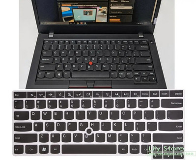Sülearvuti klaviatuuri kate Lenovo Thinkpad T14s 14s Gen 2 T14 & T14 Gen 2 T480 T480S T490 T490s T495 T495s E495 P14s P43s jaoks