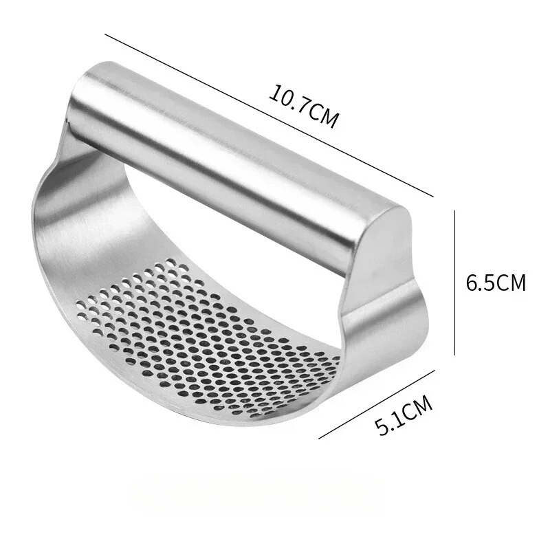 Presă manuală pentru usturoi Tocător de usturoi din oțel inoxidabil, fructe, legume, concasă usturoi Accesorii pentru bucătărie Robote de bucătărie manuale