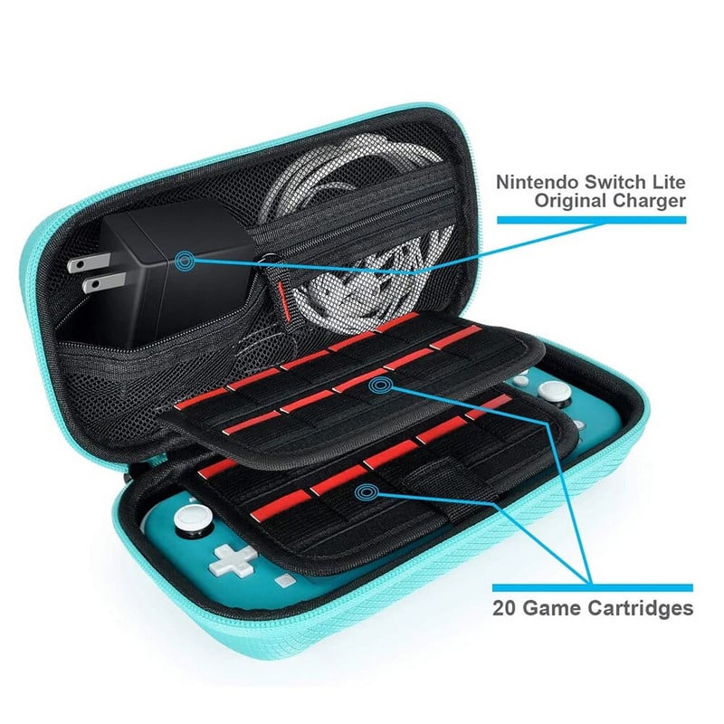 ΝΕΑ θήκη μεταφοράς EVA για Nintendo Switch Lite Storage Bag Ταξίδι Φορητή θήκη προστατευτική θήκη για κονσόλα Switch Lite