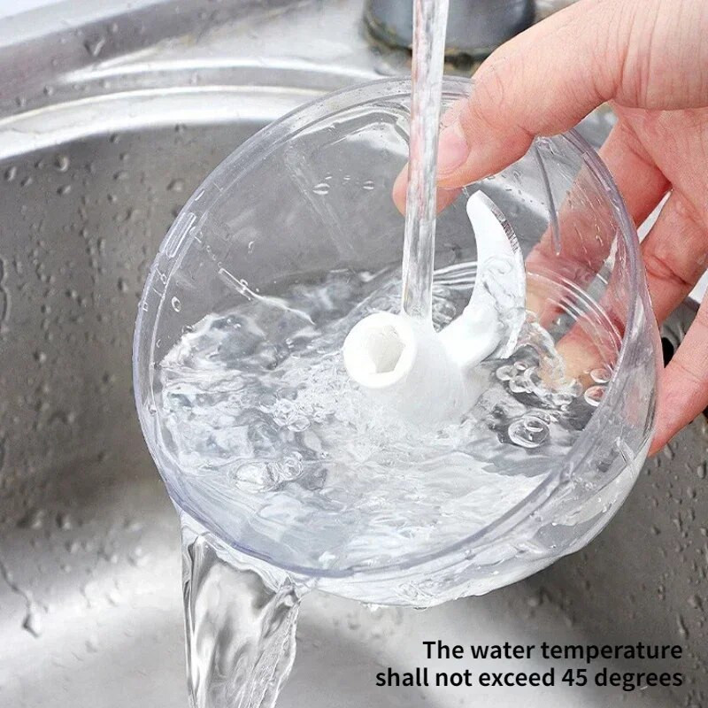 1vnt Mini rankinis maisto smulkintuvas Lupimas česnakas pipiras mėsos smulkintuvas Daugiafunkcis virtuvės viryklė Virtuvės priedai