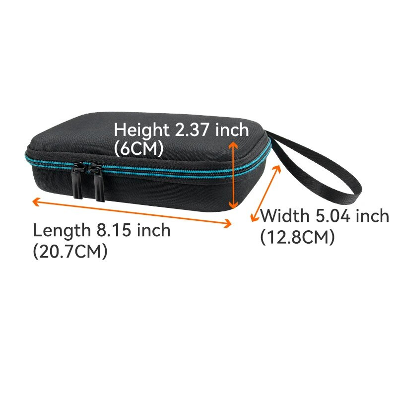 Kietas nešiojimo dėklas, skirtas Razer Kishi V2 mobiliojo žaidimų valdiklio saugojimo kelioninis dėklas, skirtas mobiliųjų žaidimų valdikliui, juodas dėklas