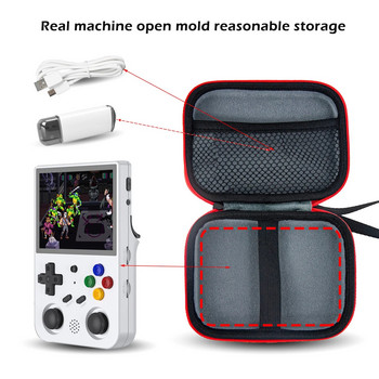 Σκληρή θήκη για Miyoo Mini Plus Ρετρό φορητή συσκευή αναπαραγωγής βιντεοπαιχνιδιών με οθόνη 3,5 ιντσών αδιάβροχη φορητή τσάντα Miyoo Mini+