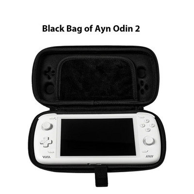 Γνήσια τσάντα Ayn Odin 2 5,98 ιντσών, φορητή κονσόλα παιχνιδιών με οθόνη αφής, φορητή μαύρη θήκη μεταφοράς Ayn Odin 2