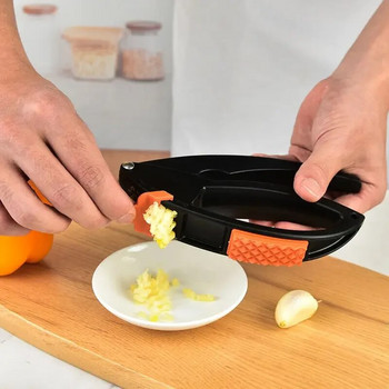 Πολυλειτουργικό μαχαίρι αποφλοίωσης φρούτων τεμαχιστής σκόρδου Εγχειρίδιο Τρίφτης πρέσας σκόρδου Τρίφτης κρεμμυδιού τζίντζερ θρυμματιστής κουζινών Εργαλεία κρέατος κουζίνας