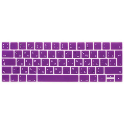 Silikoninės klaviatūros dangtelio odos leidimas 2016/2017/2018, skirtas Macbook Pro 13"A1706 Pro 15"A1707 A1989 A1990 Touch Bar Euro Uk Russian