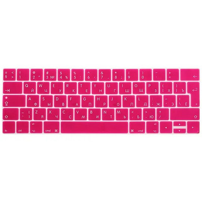 Silikoninės klaviatūros dangtelio odos leidimas 2016/2017/2018, skirtas Macbook Pro 13"A1706 Pro 15"A1707 A1989 A1990 Touch Bar Euro Uk Russian