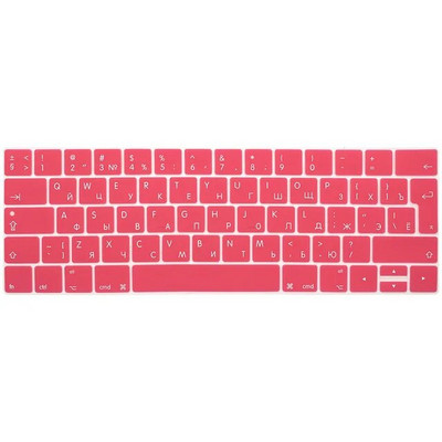Silikoninės klaviatūros dangtelio odos leidimas 2016/2017/2018, skirtas Macbook Pro 13"A1706 Pro 15"A1707 A1989 A1990 Touch Bar Euro Uk Russian