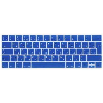 Silikoninės klaviatūros dangtelio odos leidimas 2016/2017/2018, skirtas Macbook Pro 13"A1706 Pro 15"A1707 A1989 A1990 Touch Bar Euro Uk Russian