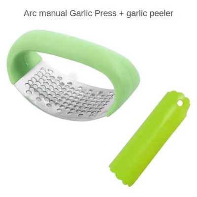 Preša za češnjak od nehrđajućeg čelika Ručna drobilica za češnjak Alat za sjeckanje češnjaka Alati za voće i povrće Kuhinjski pribor Gadget