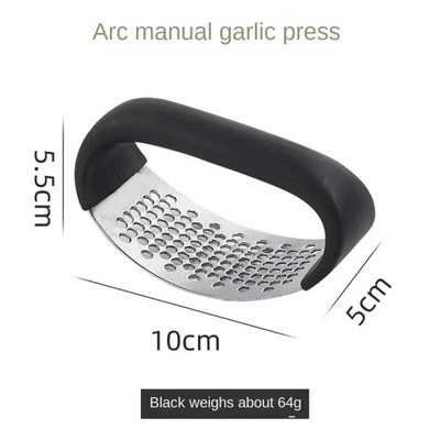 Preša za češnjak od nehrđajućeg čelika Ručna drobilica za češnjak Alat za sjeckanje češnjaka Alati za voće i povrće Kuhinjski pribor Gadget