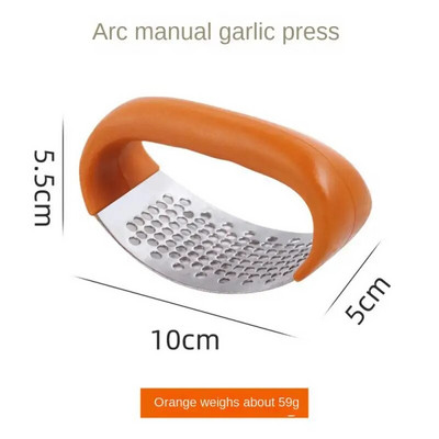 Preša za češnjak od nehrđajućeg čelika Ručna drobilica za češnjak Alat za sjeckanje češnjaka Alati za voće i povrće Kuhinjski pribor Gadget