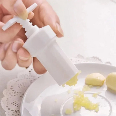 Presă de usturoi Concasor Tocator bucătărie Oțel inoxidabil Storcator de usturoi Presă manuală Instrument de măcinat Accesorii pentru bucătărie