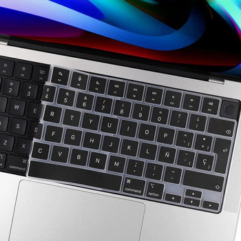 Капак на клавиатура на испански испански език за 2021 г. MacBook Pro 14 Pro 16 инча Модел A2442 A2485 M1 Pro/Max MacBook Pro 14\