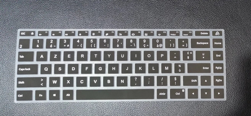 French français clavier azerty, skirtas Xiaomi RedmiBook 15E 2023 / Mi Notebook 15 Pro 2020 / Redmi book 16 2021 nešiojamojo kompiuterio klaviatūros dangtelis