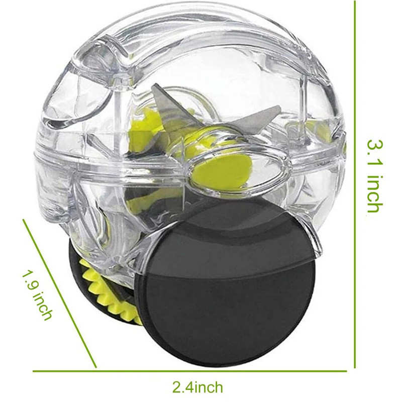 Instrument manual de bucătărie Tocător de usturoi Roată pentru mâncare Tocător de usturoi Rolă Ajutor de bucătărie Concasor de mână Tocat usturoi