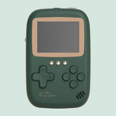 Dvigubas USB mini nešiojamas retro rankinis žaidimų konsolė Power Bank 10000Mah 500 in 1