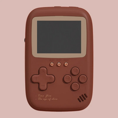 Dvigubas USB mini nešiojamas retro rankinis žaidimų konsolė Power Bank 10000Mah 500 in 1