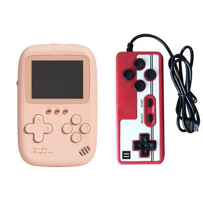 Dvigubas USB mini nešiojamas retro rankinis žaidimų konsolė Power Bank 10000Mah 500 in 1