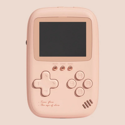 Dvigubas USB mini nešiojamas retro rankinis žaidimų konsolė Power Bank 10000Mah 500 in 1