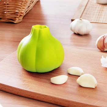 Silicone Garlic Profession Silica Εγχειρίδιο Κουζίνα Τραπεζαρία Τρίφτης Αποφλοίωση Εργαλείο Αποφλοίωσης Λαχανικών Gadgets Κουφωτής Βολικός Νέος