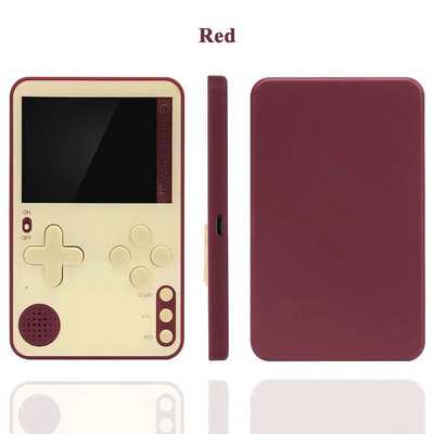Handheld Game Console 500 Classic Games LCD nešiojama retro vaizdo mini žaidimų konsolė, įkraunama puiki dovana vaikams ir suaugusiems