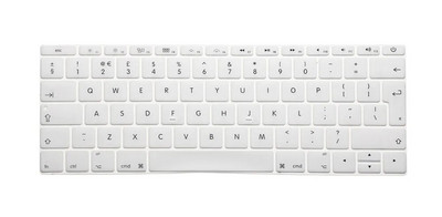 Για δέρμα Macbook 12 Ευρωπαϊκό EU/UK EURO Αγγλικό κάλυμμα πληκτρολογίου σιλικόνης Προστατευτικό για το 2017 Macbook Pro 13 (Χωρίς γραμμή αφής) Πληκτρολόγιο