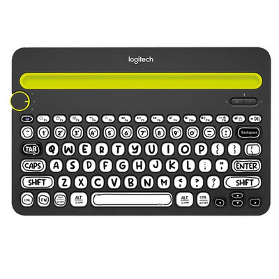 Tinka „Logitech K480“ belaidei „Bluetooth“ klaviatūrai lipdukas „Cartoon Personality“ paprastas pritaikymas