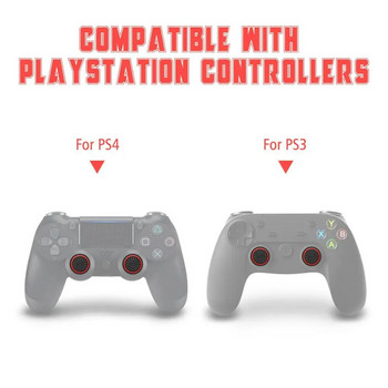4PCS/10PCS Неплъзгащ се силиконов аналогов джойстик Thumbstick Thumb Stick Grip Caps Калъфи за PS3 PS4 PS5 Xbox One Xbox 360 контролер