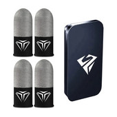 2 vnt. mobiliesiems žaidimams skirtos pirštų galiukų pirštinės, atsparios prakaitui, neslystantis jutiklinis ekranas pirštų rankovės, kvėpuojantis žaidimų pirštų galiukų dangtelis žaidėjui