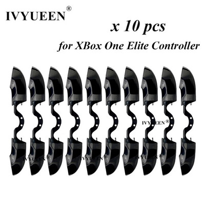IVYUEEN 10 PCS, skirtas Xbox One serijos XS Elite valdiklis RB LB buferio paleidimo mygtuko modifikavimo rinkinys, keičiamas remonto dalių priedai