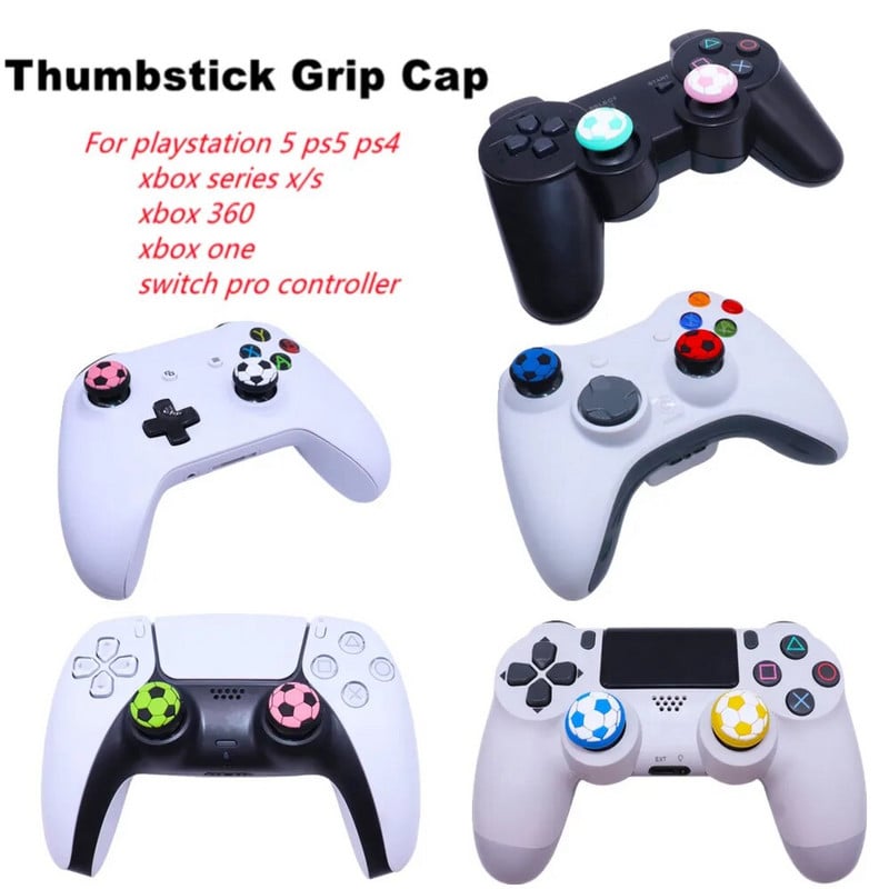 Pentru Playstation5 PS5/PS5 Slim/PS4/PS4 Pro/NS Pro/Xbox Series X/S One 360 Controller Joystick Capac din silicon Capace de prindere Stick