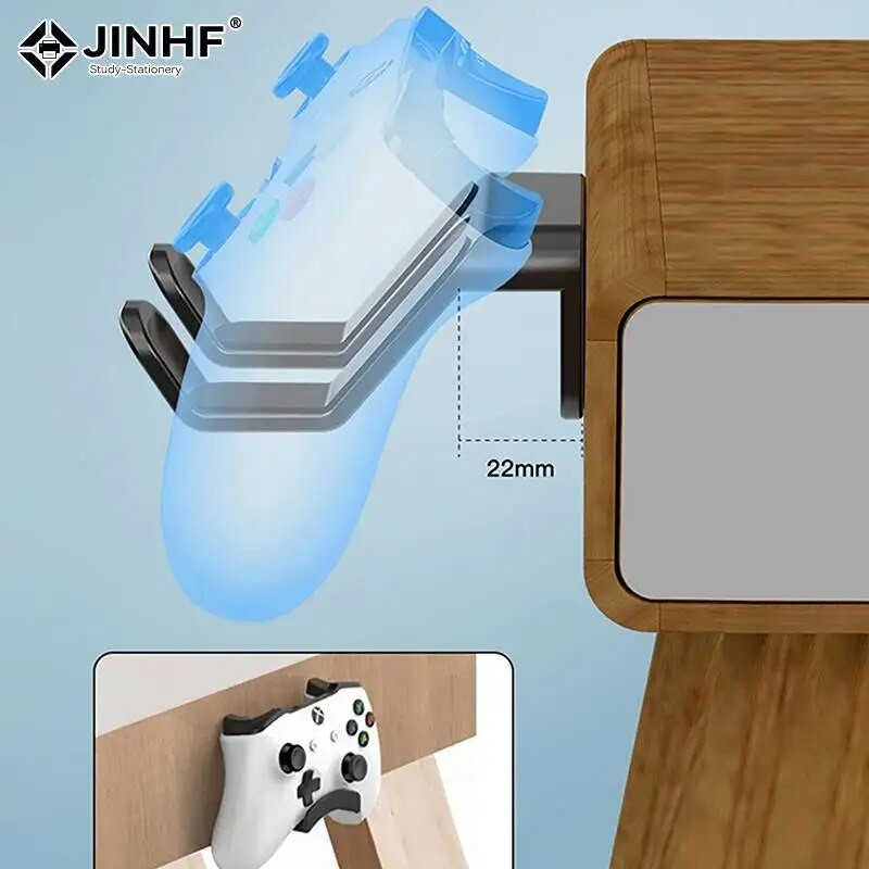 Žaidimų pultelio rankenos laikiklis Xbox valdikliui Sieninis ausinių pakabukas Ausinių laikiklis Žaidimų pulto stovas PS5/PS4 priedams