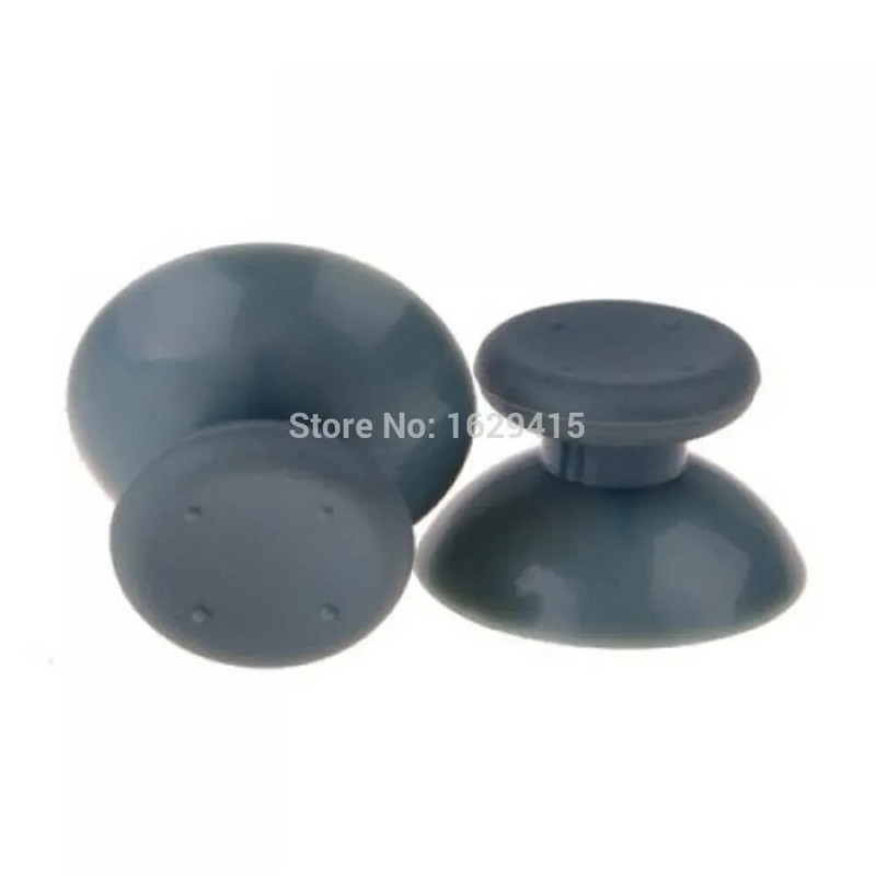 IVYUEEN 6 db Fekete Szürke 3D Analog Stick Joystick Xbox 360 Controller Thumbstick sapkák X box 360 analóg javító alkatrészekhez