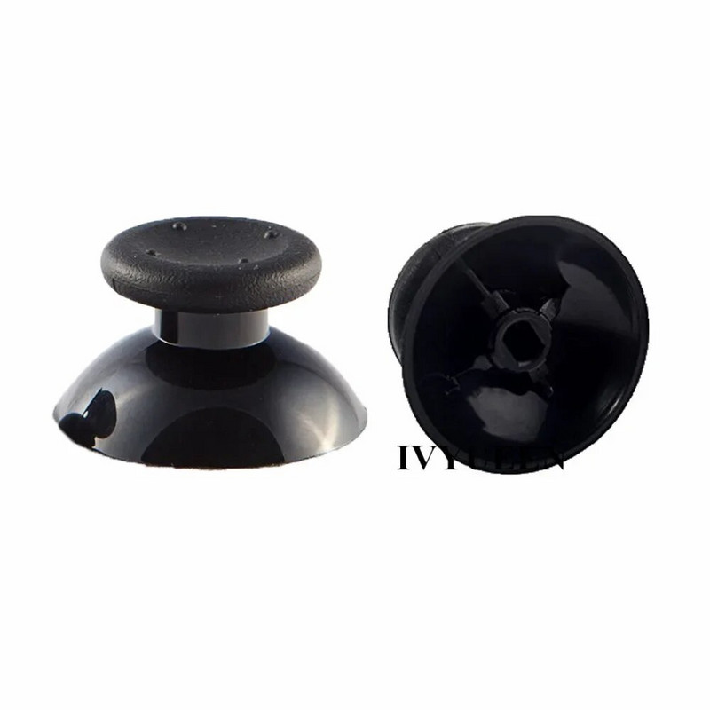 IVYUEEN 6 db Fekete Szürke 3D Analog Stick Joystick Xbox 360 Controller Thumbstick sapkák X box 360 analóg javító alkatrészekhez