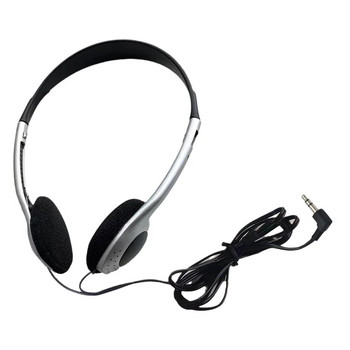 Headphones Personality Ρετρό Ακουστικά Μαύρο Ακουστικό Μόδας πάνω από το αυτί Ακουστικό 3,5mm Clear Headset Photo Props Personality