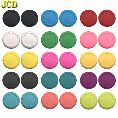 JCD 2 части силиконов каучук за защита на кожата Джойстик Grip Grips Cap For Switch NS Lite Oled Controller Joy-Con Rocker Cover