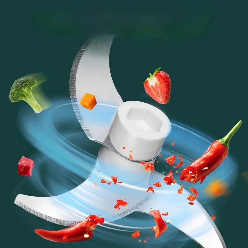 Mini USB elektriline lihaveski, küüslaugupurustaja – tugev ja vastupidav – purustatud ingver, köögiviljapurusti – kööginõud