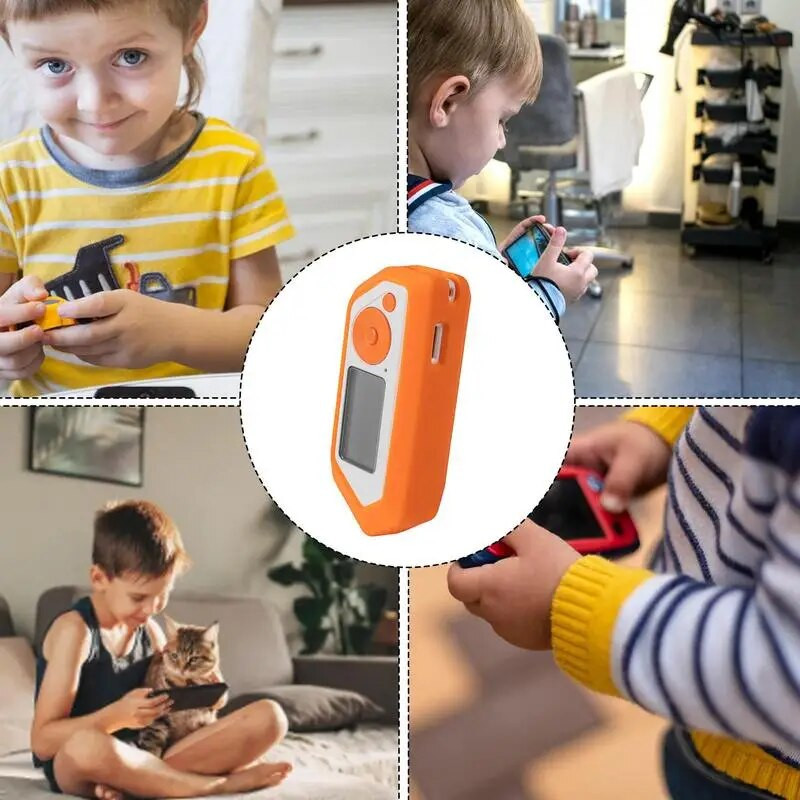 Silikonska zaštitna torbica za igraću konzolu Flipper Zero Zaštitna navlaka Protuklizna torbica za dodatke za igre Flipper Zero