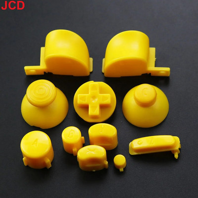 JCD 1 szett Analóg Stick Cap Gombok Billentyűzetek YXABZ Gombok Joystick Stick sapkák Gamecube-hoz NGC vezérlőhöz