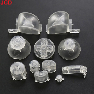 JCD 1 szett Analóg Stick Cap Gombok Billentyűzetek YXABZ Gombok Joystick Stick sapkák Gamecube-hoz NGC vezérlőhöz