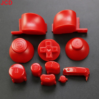 JCD 1 szett Analóg Stick Cap Gombok Billentyűzetek YXABZ Gombok Joystick Stick sapkák Gamecube-hoz NGC vezérlőhöz