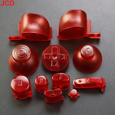 JCD 1 szett Analóg Stick Cap Gombok Billentyűzetek YXABZ Gombok Joystick Stick sapkák Gamecube-hoz NGC vezérlőhöz