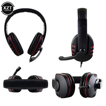 Headworn кабелни слушалки за игри с микрофон за PS4 XBOX one Мъжки готини слушалки за игри Clear Call Headset за лаптоп таблети
