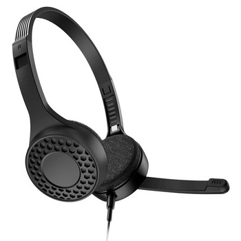 Ενσύρματα ακουστικά παιχνιδιών 3,5 mm Ακουστικά παιχνιδιών Ακουστικό ακύρωσης θορύβου με έλεγχο έντασης ήχου μικροφώνου για PS4 / φορητό υπολογιστή / υπολογιστή