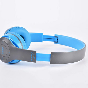 Безжични Bluetooth слушалки с микрофон Сгъваеми HIFI стерео бас спортни слушалки за PS4 PS5 XBox PC лаптоп Гейминг слушалки