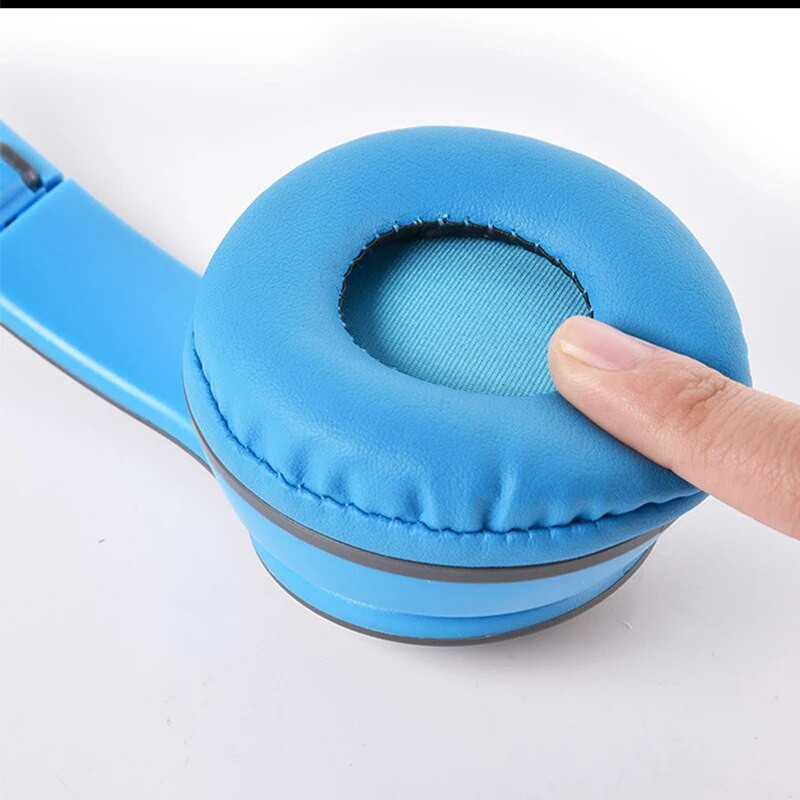 Vezeték nélküli Bluetooth fejhallgató mikrofonnal összecsukható HIFI sztereó basszus sport fülhallgató PS4 PS5 XBox PC laptop játék fejhallgatóhoz